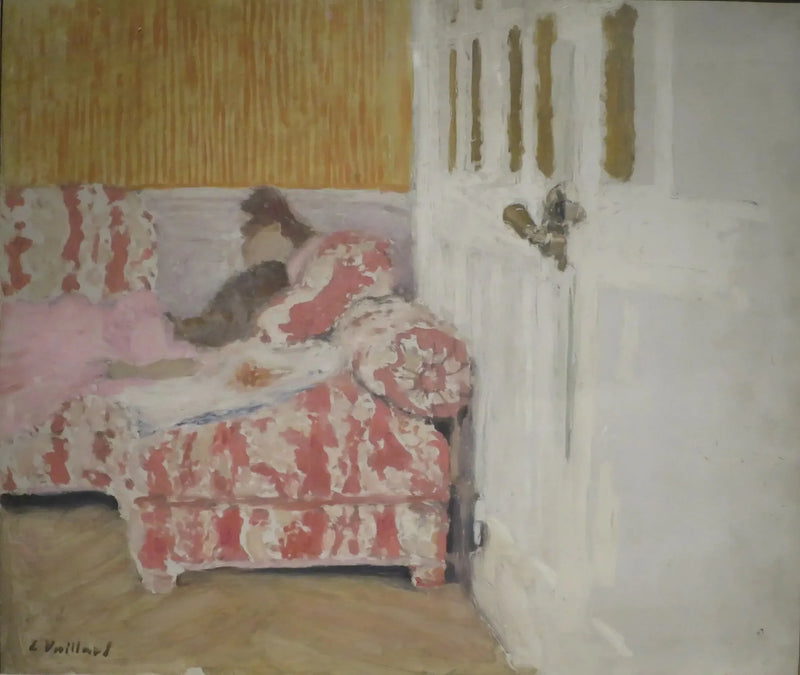 Auf dem Sofa - Édouard Vuillard