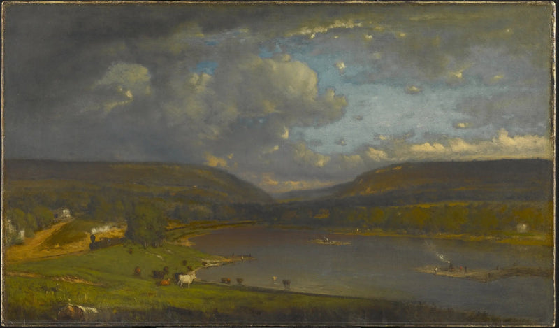 Am Delaware-Fluss - George Inness