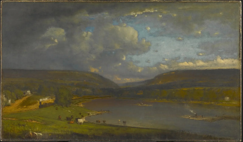 Am Delaware-Fluss - George Inness