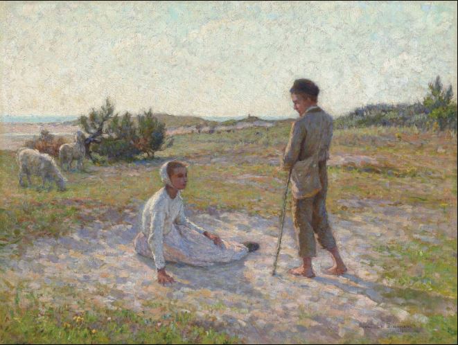 Auf den Dünen, Étaples - Henri Le Sidaner