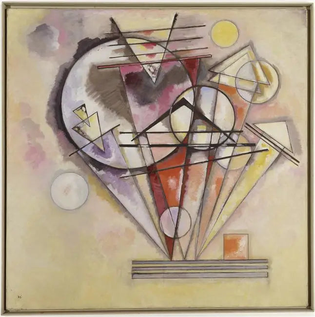 Auf den Spitzen - Vassily Kandinsky