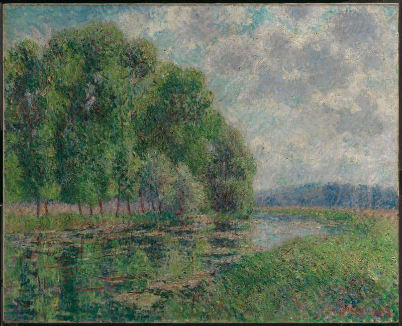 An den Ufern der Eure - Gustave Loiseau