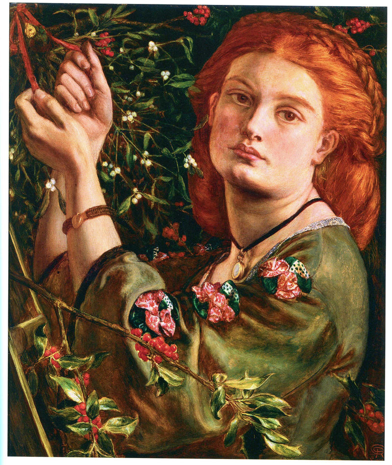 Hängen Sie den Mistelzweig auf - Dante Gabriel Rossetti