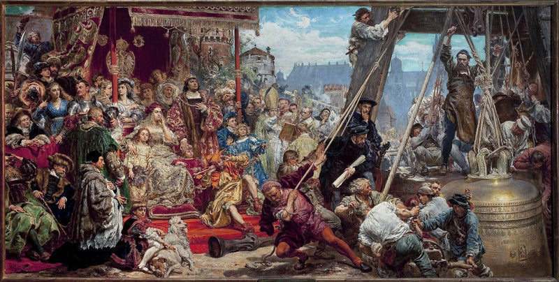 Sigismund Glockenaufhängung - Jan Matejko
