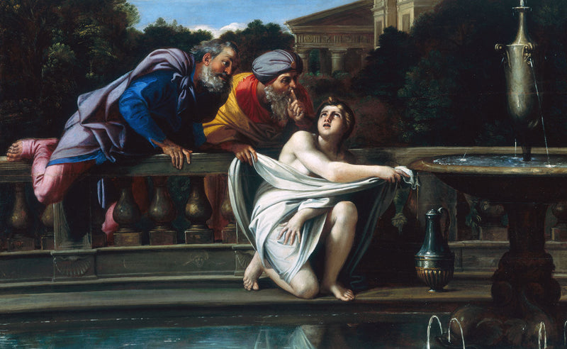 Suzanne und die Alten - Annibale Carracci