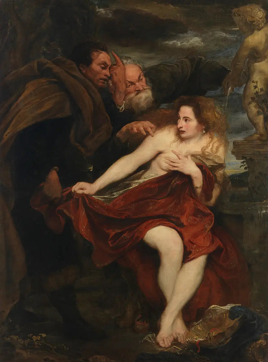 Suzanne und die alten Männer - Antoine van Dyck