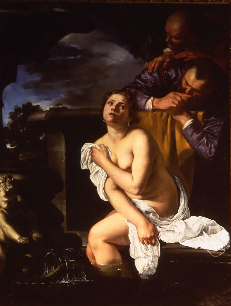 Suzanne und die Alten - Artemisia Gentileschi