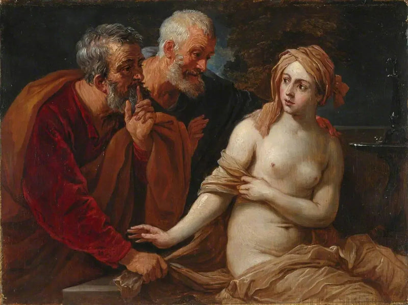 Suzanne et les vieillards (nach Guido Reni) - David Teniers der Jüngere