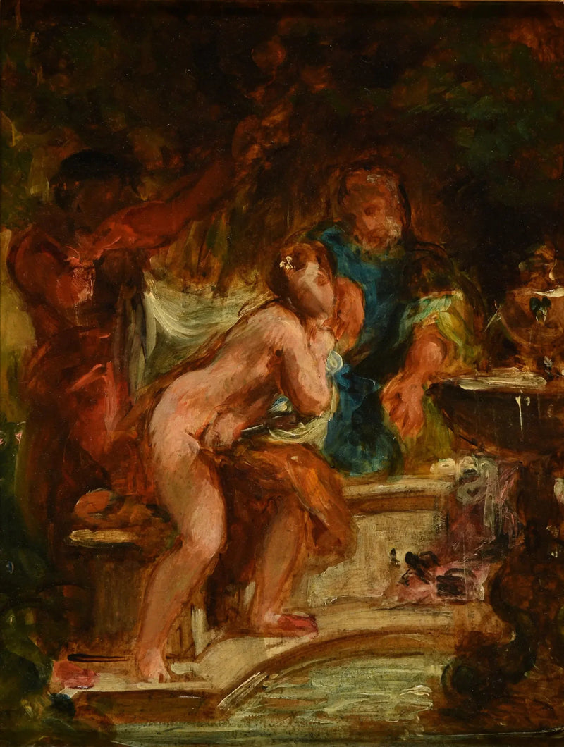 Suzanne und die Alten - Eugène Delacroix