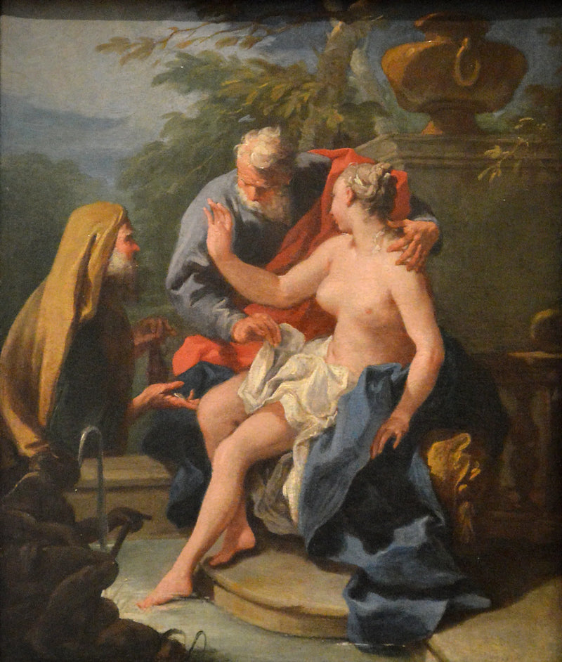 Suzanne und die alten Männer - Giovanni Battista Pittoni