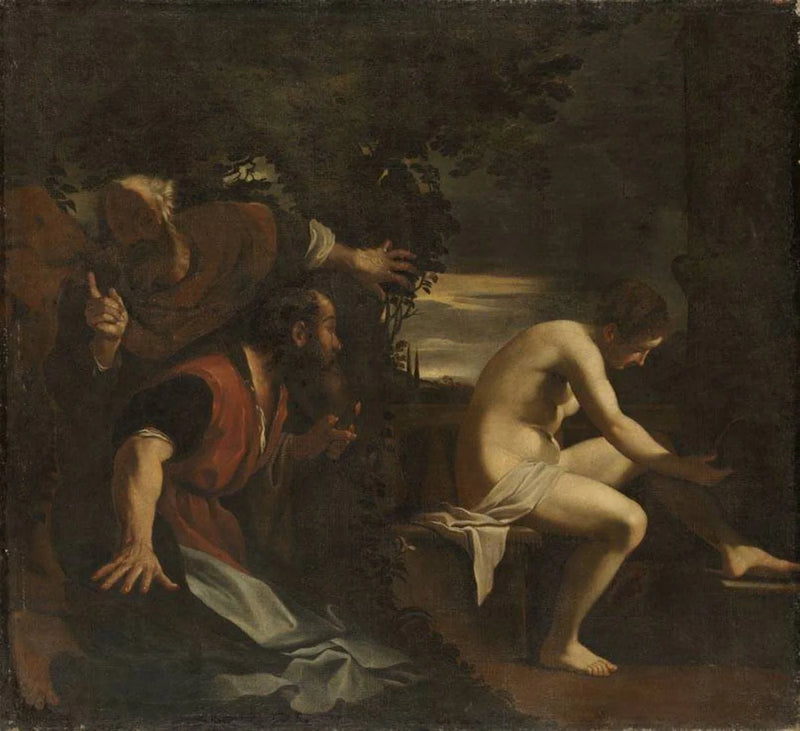 Suzanne und die alten Männer. - Guercino