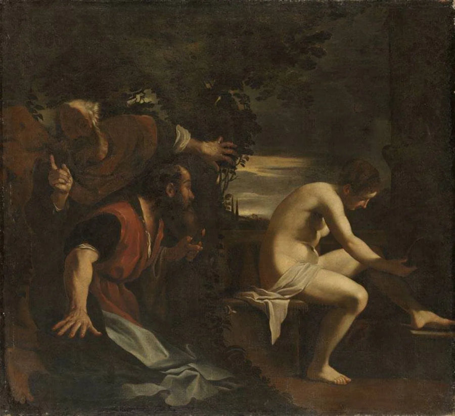 Suzanne und die alten Männer. - Guercino