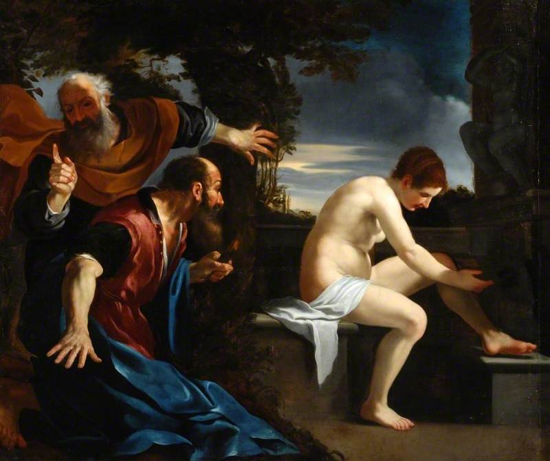 Suzanne und die alten Männer - Guercino