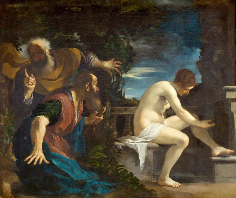 Suzanne und die alten Männer. - Guercino