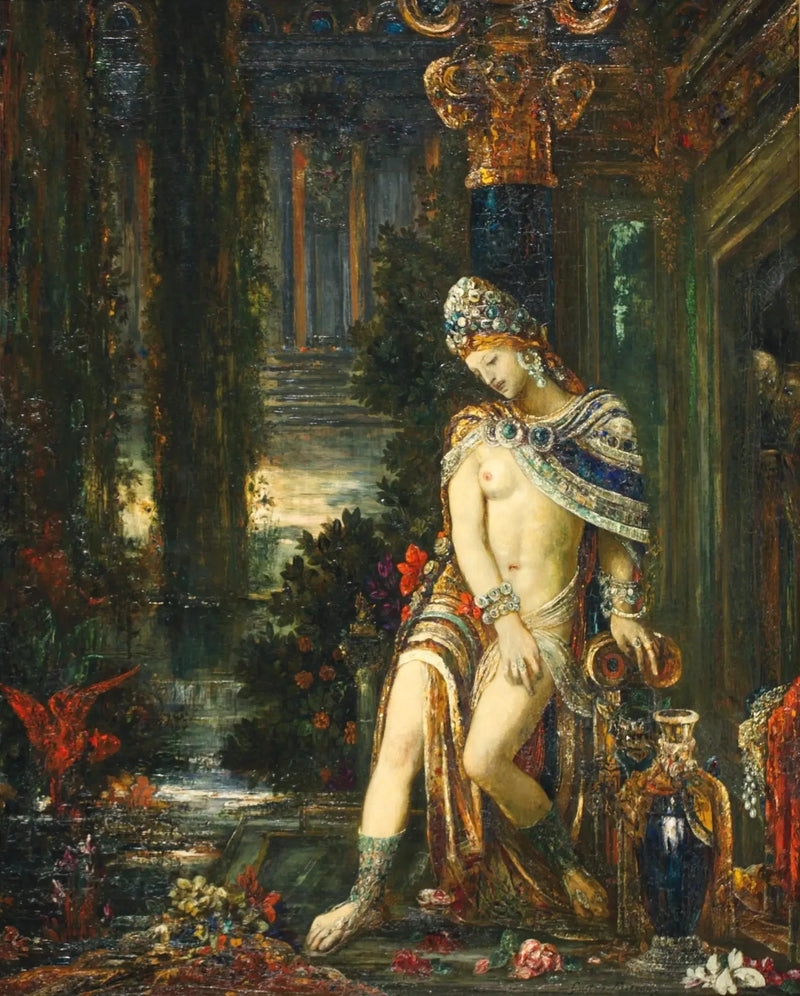 Suzanne und die alten Männer - Gustave Moreau