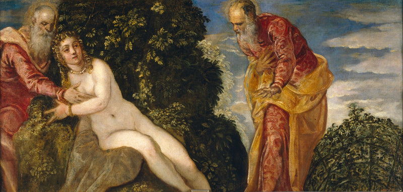 Suzanne und die Alten - Jacopo Tintoretto