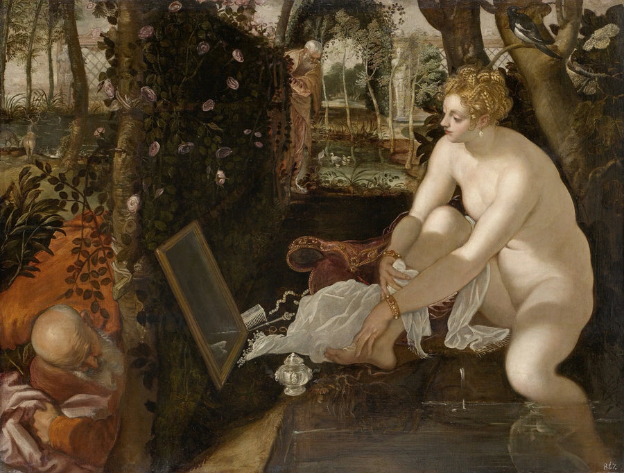 Suzanne und die Alten - Jacopo Tintoretto