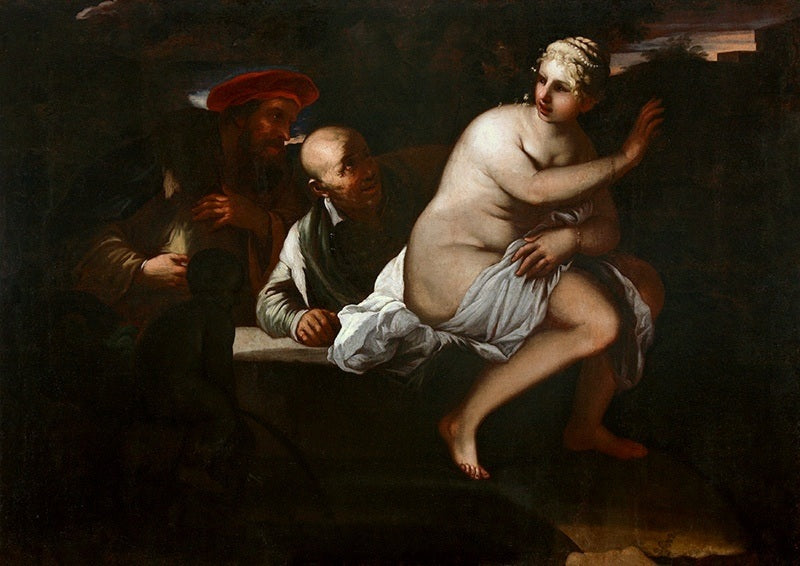 Suzanne und die alten Männer - Luca Giordano