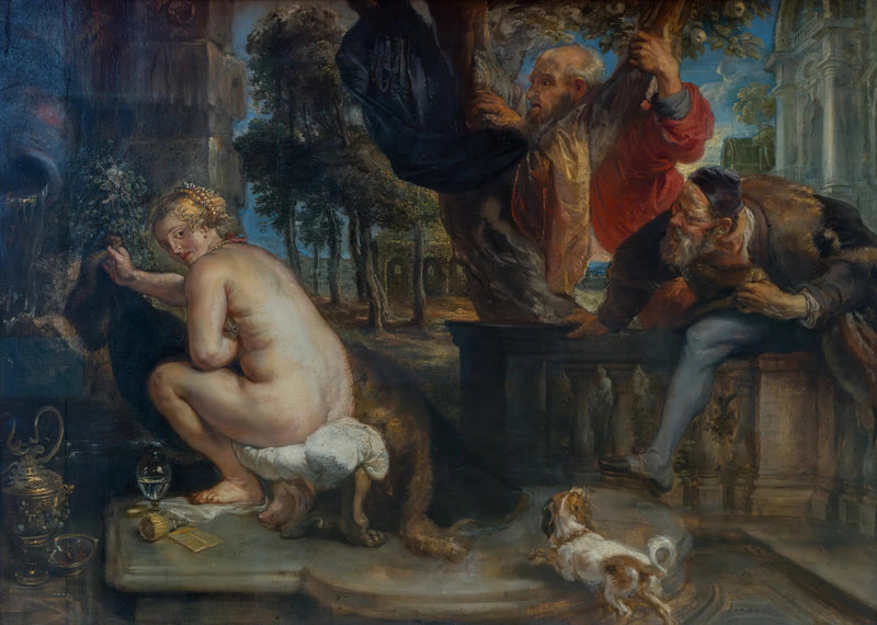 Suzanne und die Alten - Peter Paul Rubens