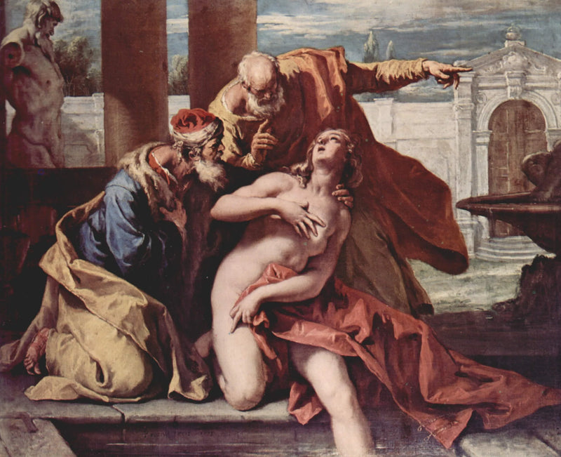 Suzanne und die alten Männer - Sebastiano Ricci