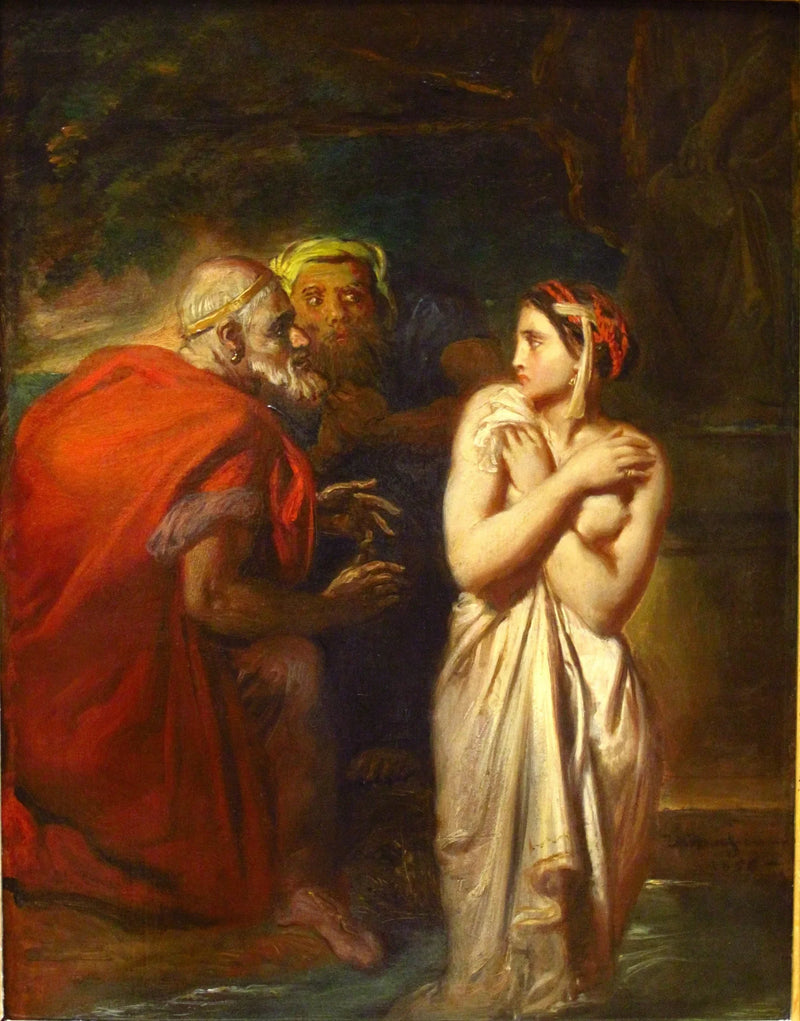 Suzanne und die Alten - Théodore Chassériau