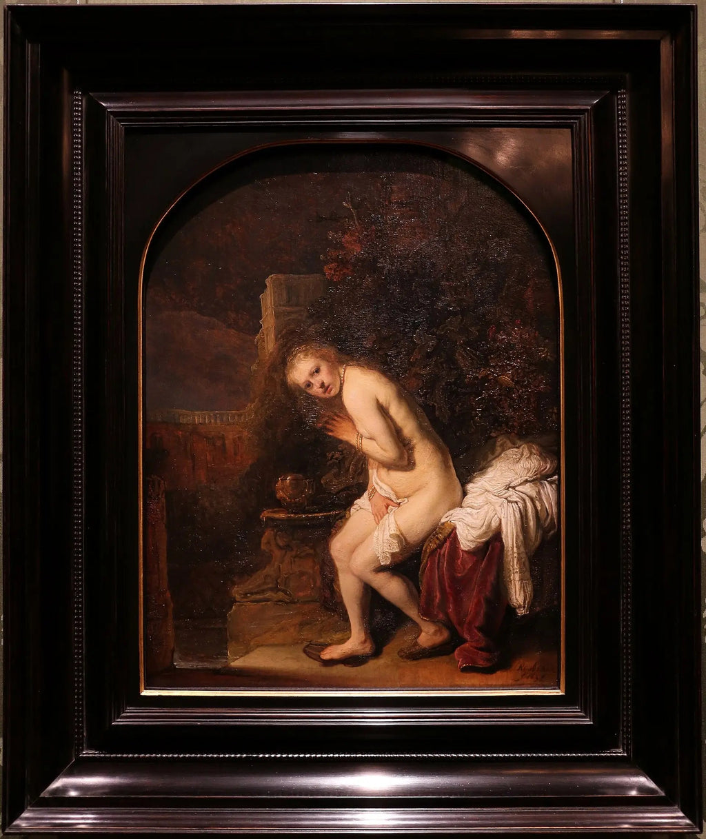 Suzanne - Rembrandt image 2 copie de tableau peinte à la main