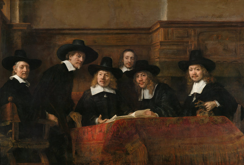 Der Syndikus der Zunft der Tuchmacher - Rembrandt