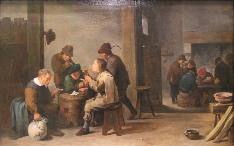 Tabagie (Les amusements des matelots) - David Teniers der Jüngere