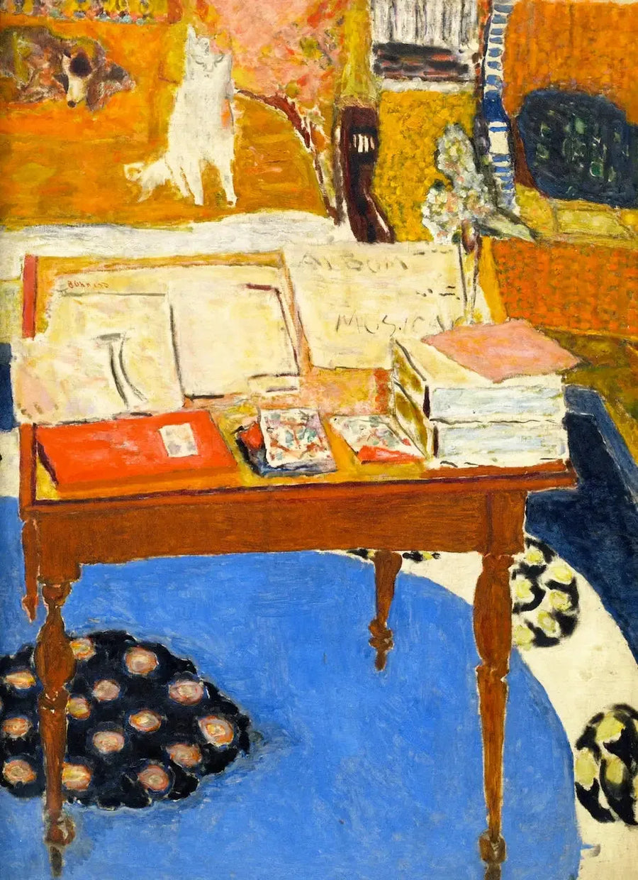 Arbeitstisch - Pierre Bonnard