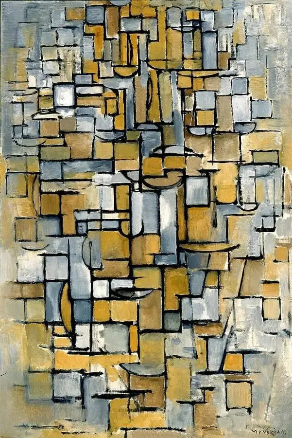 Gemälde Nr. 1 - Piet Mondrian