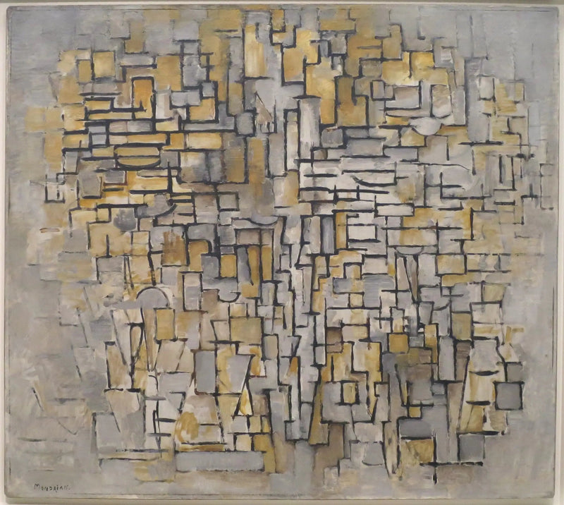 Gemälde Nr. 2/Komposition Nr. VII - Piet Mondrian