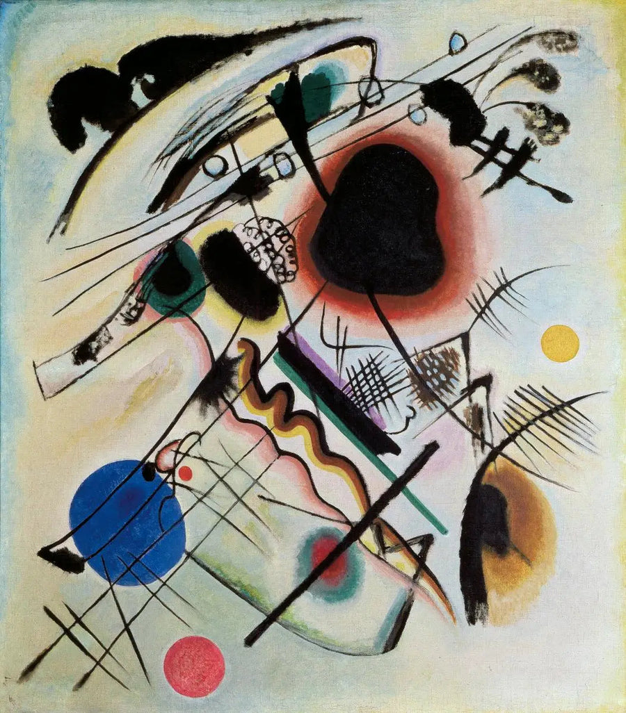 Schwarzer Fleck - Vassily Kandinsky