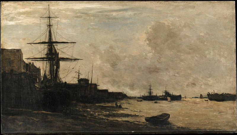 La Tamise à Erith - Charles-François Daubigny