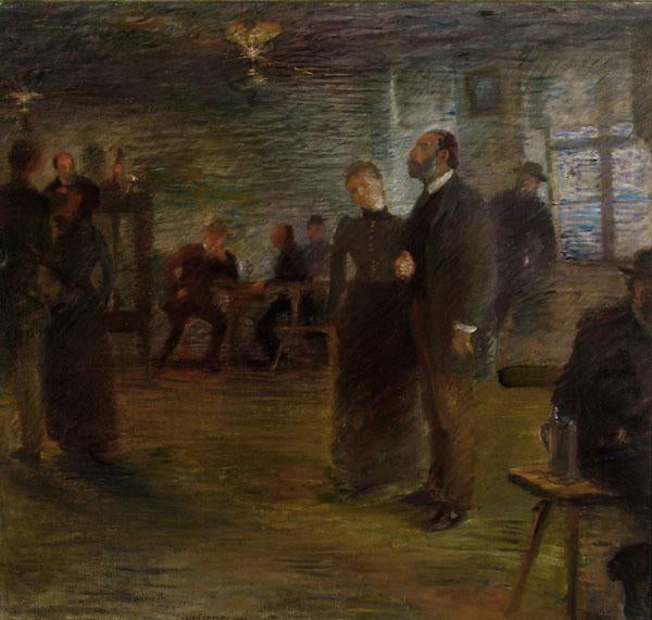 Tanzpause bei den Leistikows - Lovis Corinth