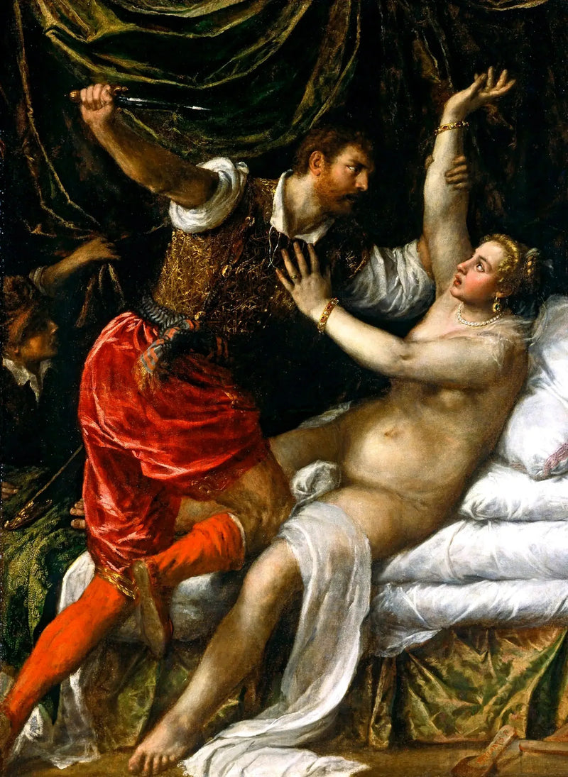 Tarquin und Lucretia - Titian