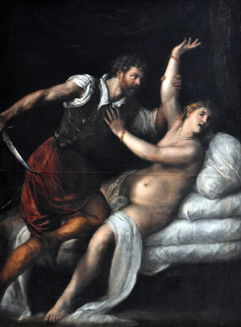 Tarquin und Lucretia - Titian