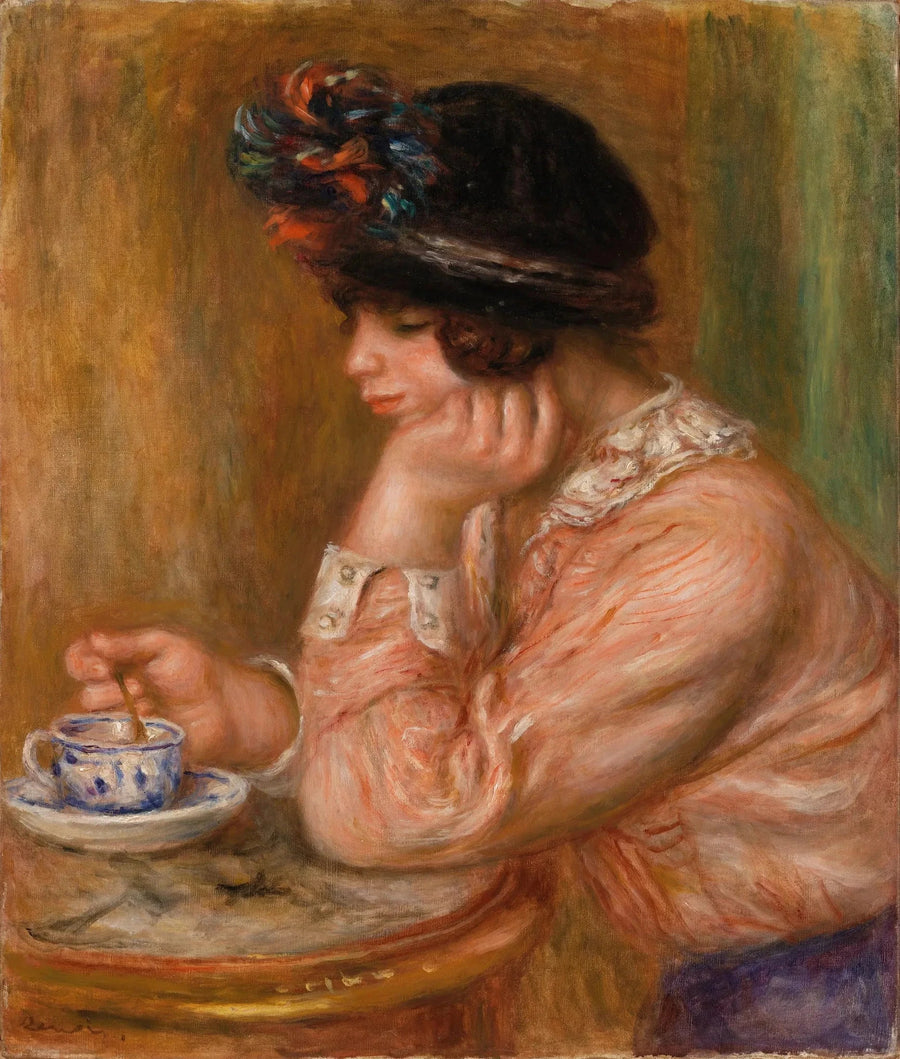 Schokoladentasse (Die Schokoladentasse) - Pierre-Auguste Renoir