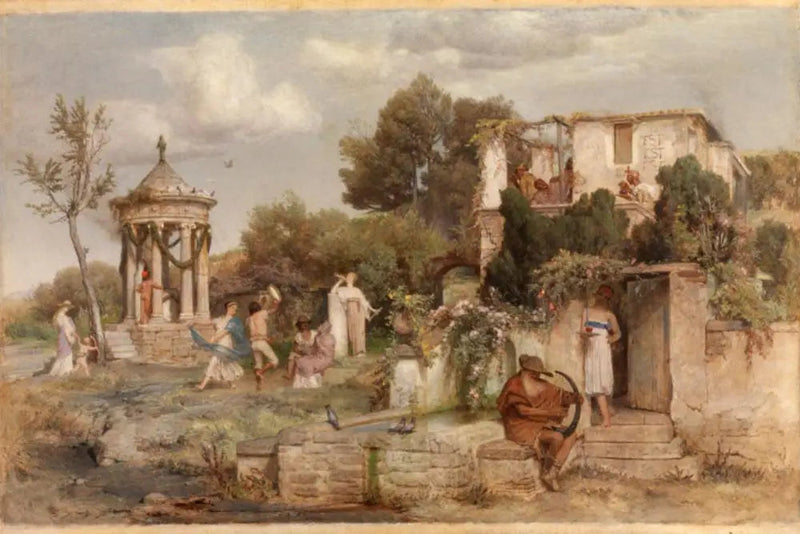 römische Weinstube - Arnold Böcklin