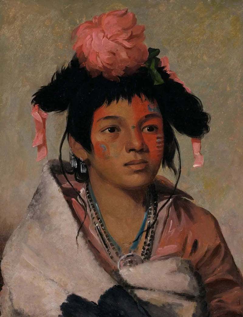 Tcha-káuk-o-ko-máaugh, großer Häuptling, ein Junge - George Catlin