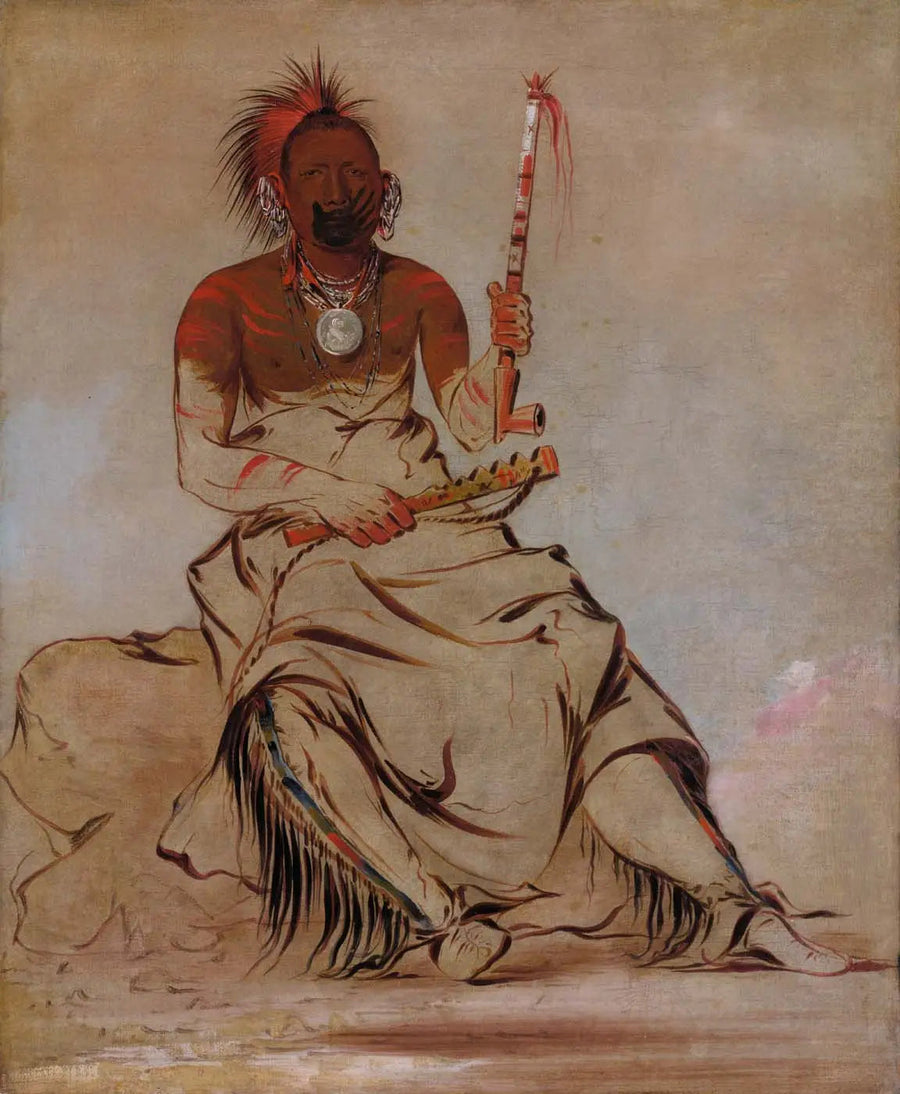 Te-ah'-ke-ra-lée-re-coo, die Cheyenne, ein Pawnee-Republicaner - George Catlin