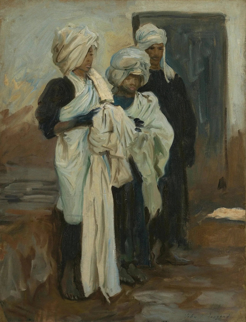 Ägyptische Indigo-Färber - John Singer Sargent