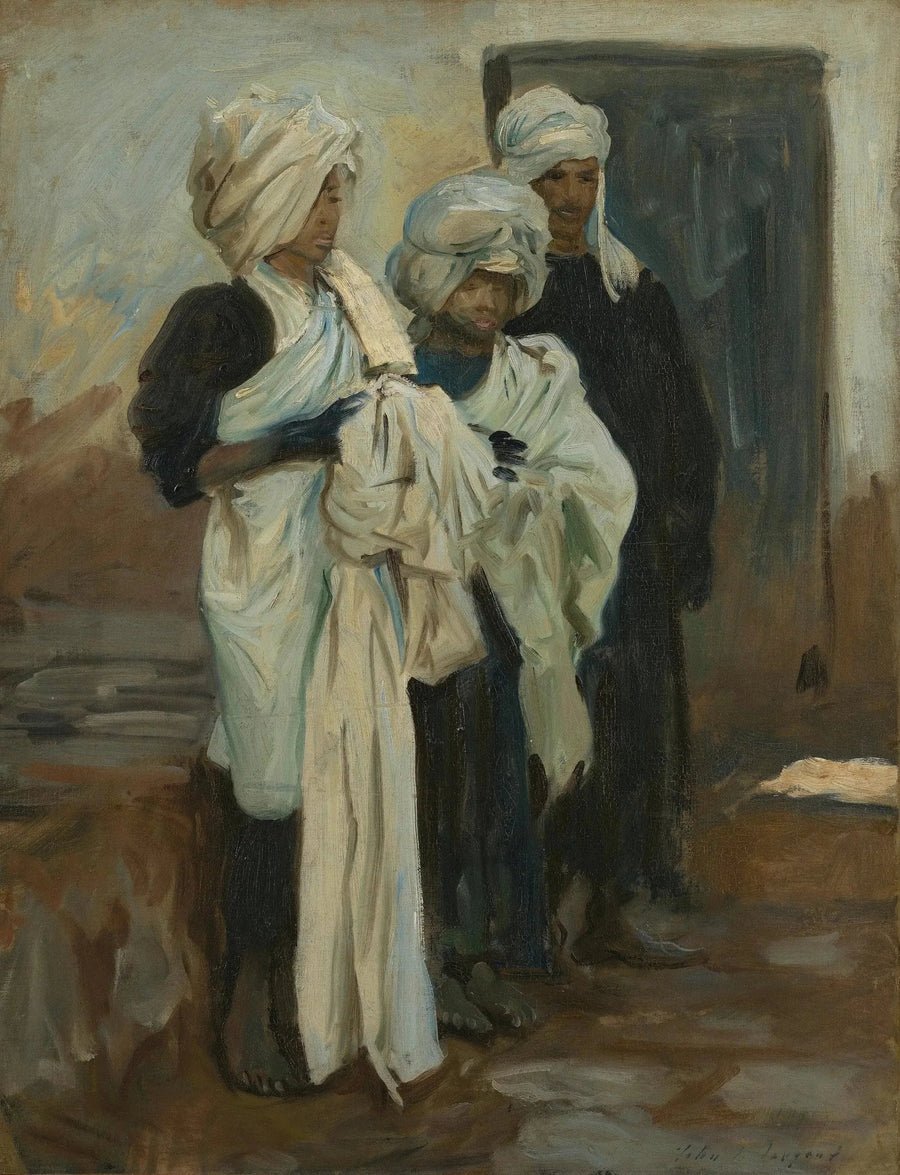 Ägyptische Indigo-Färber - John Singer Sargent