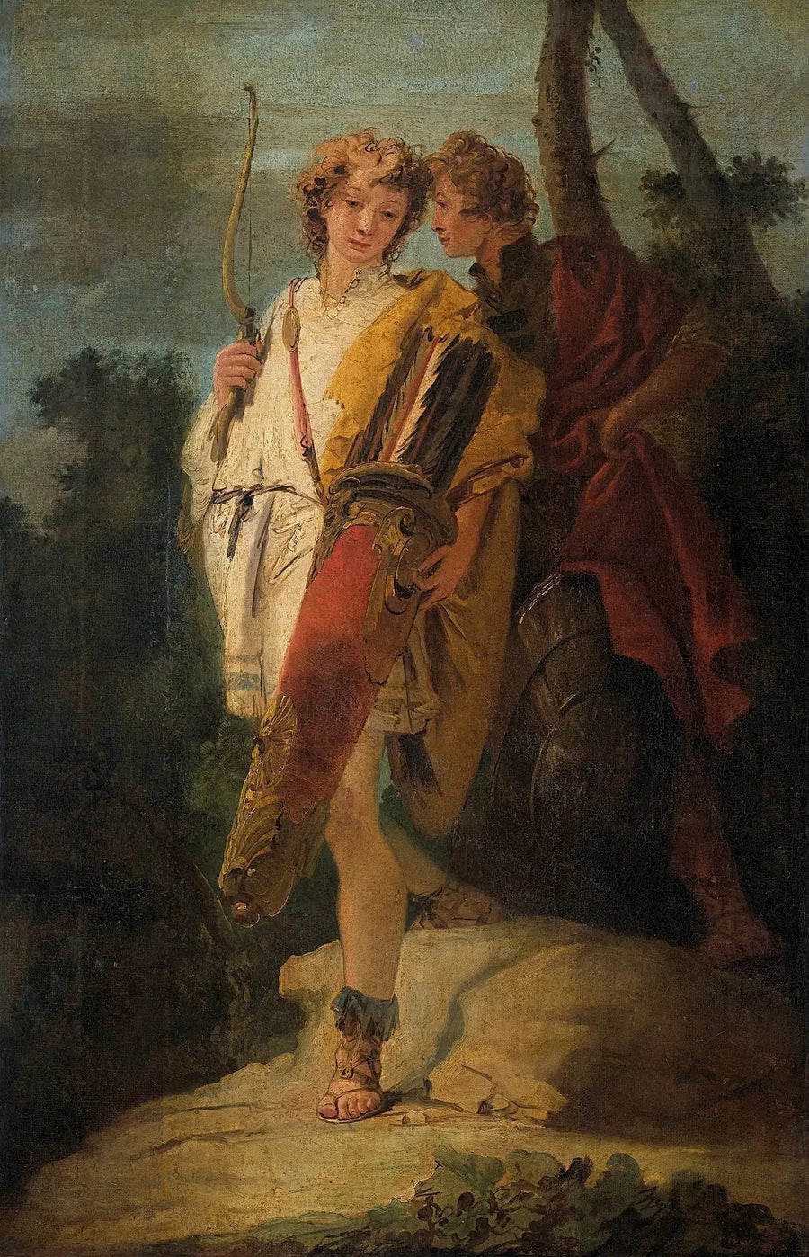 Télémaque und Mentor - Giovanni Battista Tiepolo