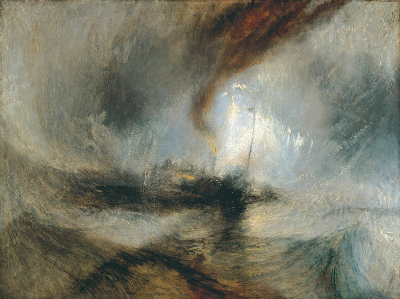 Schneesturm auf See - J. M. W. Turner