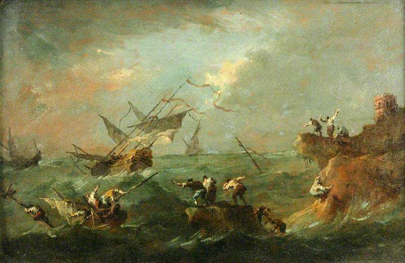 Sturm auf See - Francesco Guardi