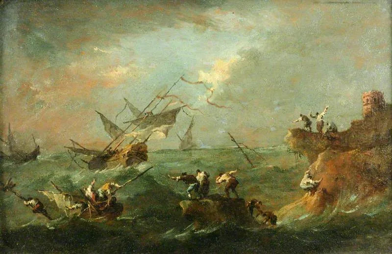 Sturm auf See - Francesco Guardi
