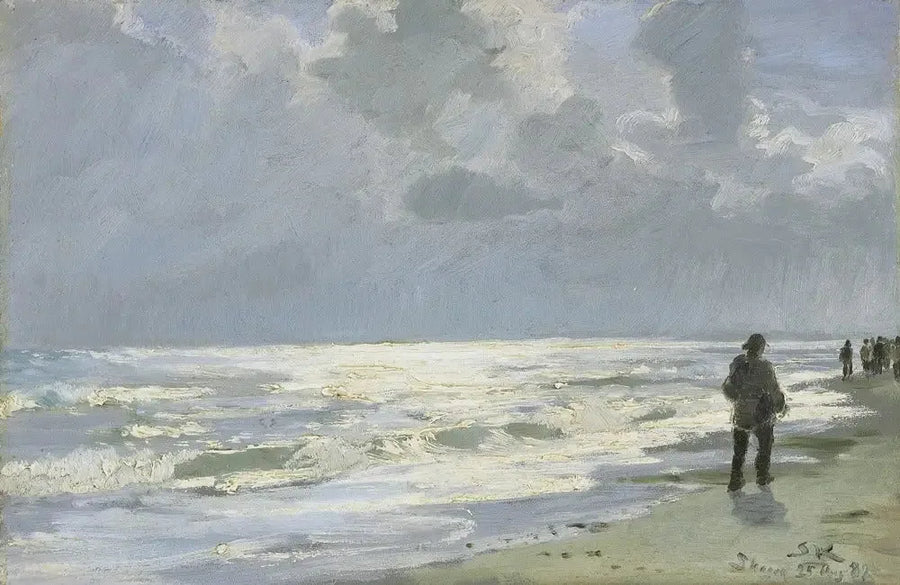 Sturm auf See - Peder Severin Krøyer