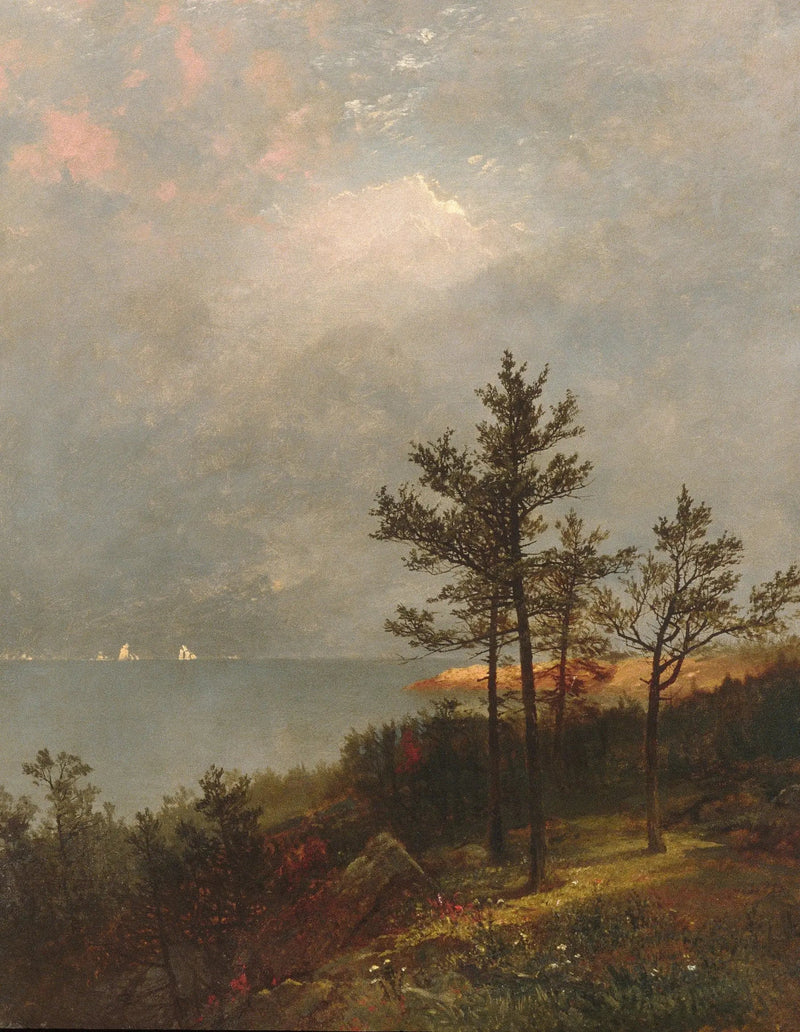 Bevorstehender Sturm über der Long Island-Straße - John Frederick Kensett