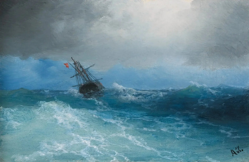 Bevorstehender Sturm - Ivan Aïvazovski