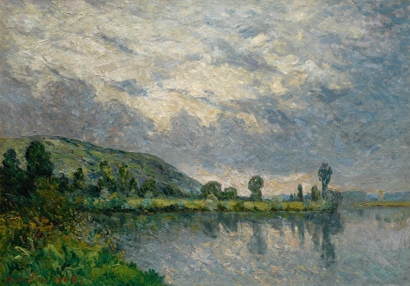 Gewitterzeit, Les Andelys, Eure - Maxime Maufra